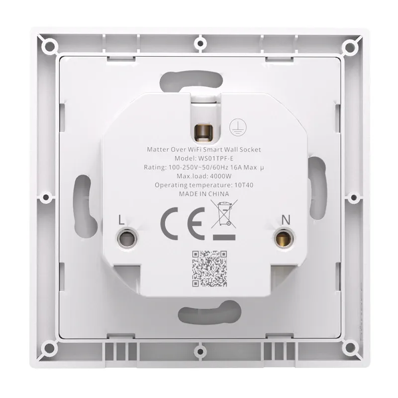 Sonoff WS01TPF-E WiFi Smart Wall Socket (Type F)